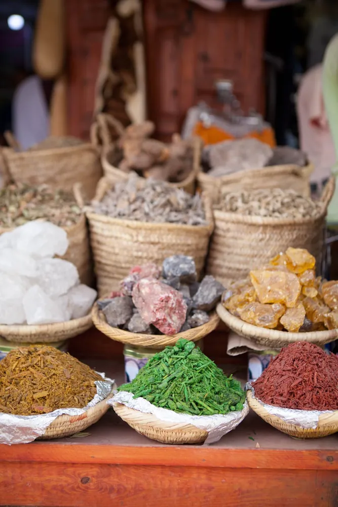 exploring the rich flavors of Marrakech's bustling markets
